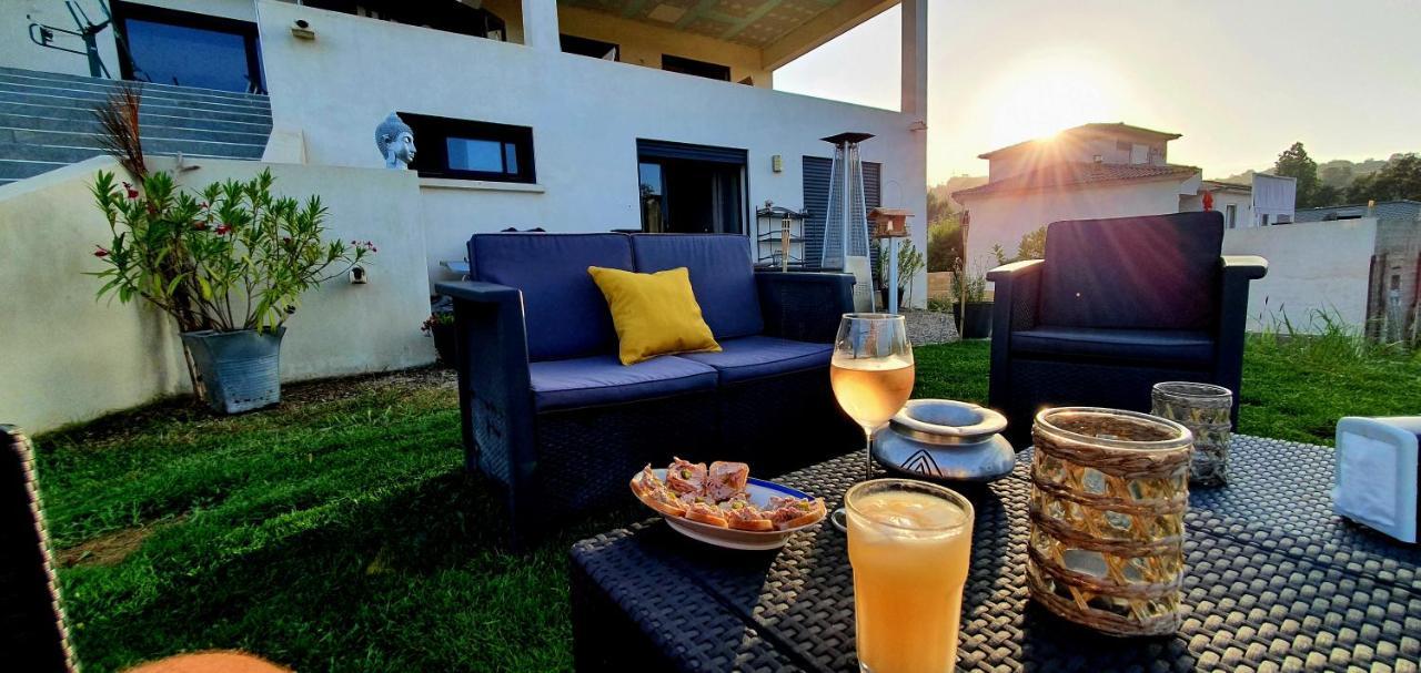 Villa Bistinetti Rez De Villa Tout Confort Avec Piscine Penta di Casinca Екстериор снимка