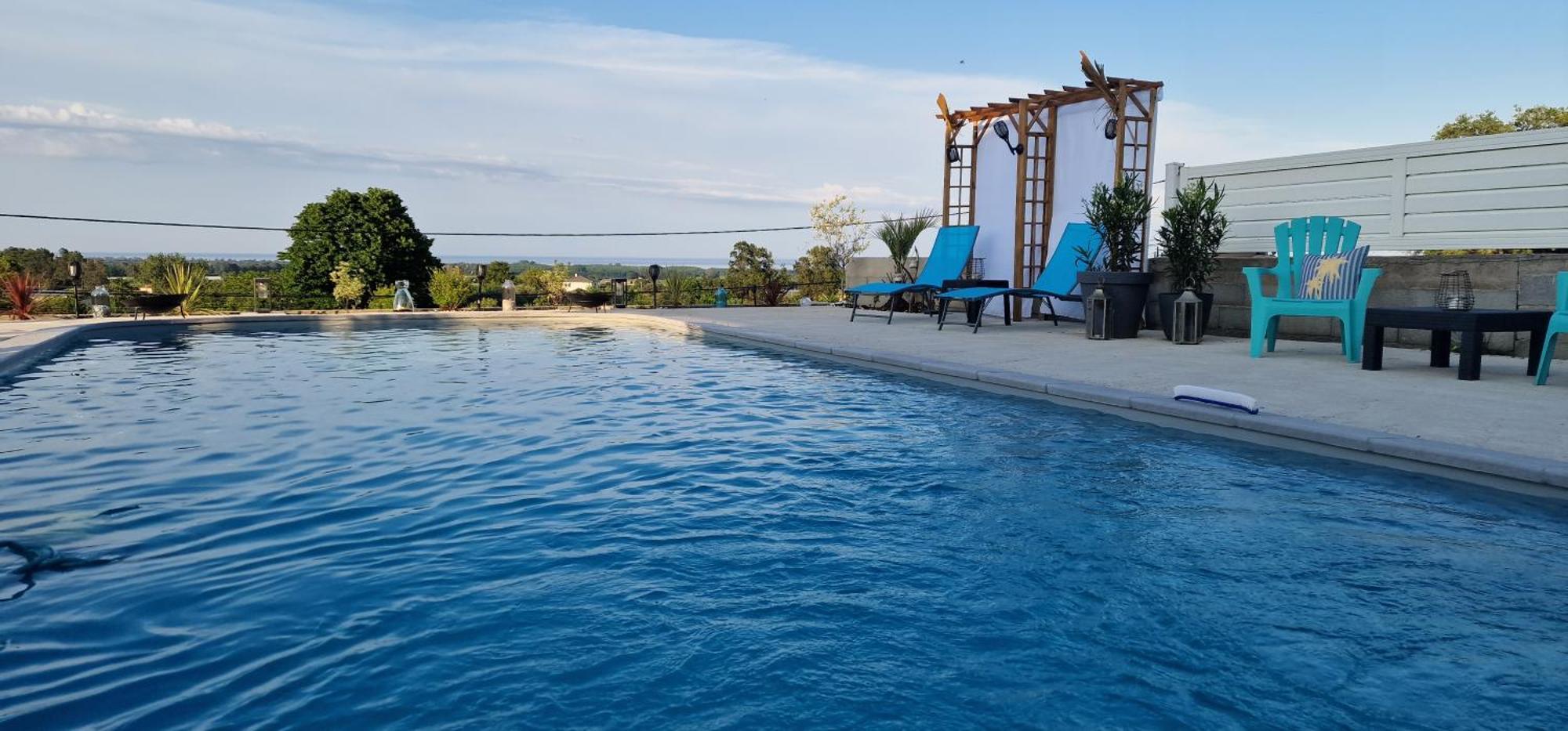 Villa Bistinetti Rez De Villa Tout Confort Avec Piscine Penta di Casinca Екстериор снимка